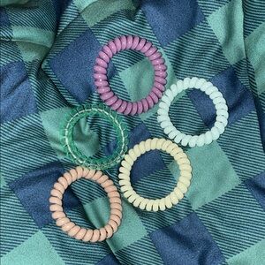 Stylish Multicolor Hair Ties Set